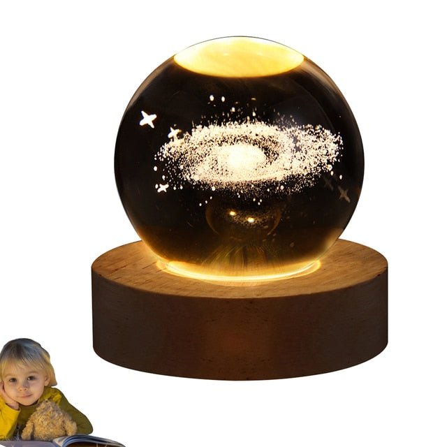 Glowing Crystal Ball Night Light - K&L Trending Products