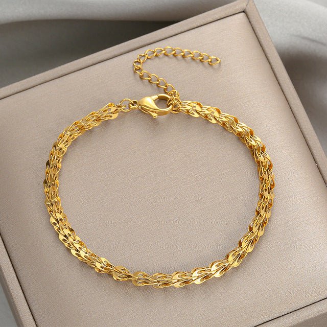Gold Bangle Bracelet - K&L Trending Products