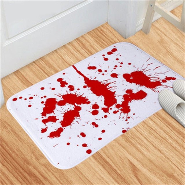 Halloween Blood Footprint Door Mat - K&L Trending Products