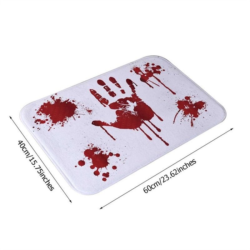 Halloween Blood Footprint Door Mat - K&L Trending Products