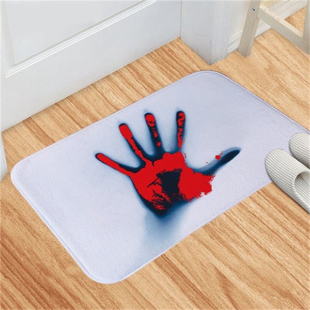 Halloween Blood Footprint Door Mat - K&L Trending Products