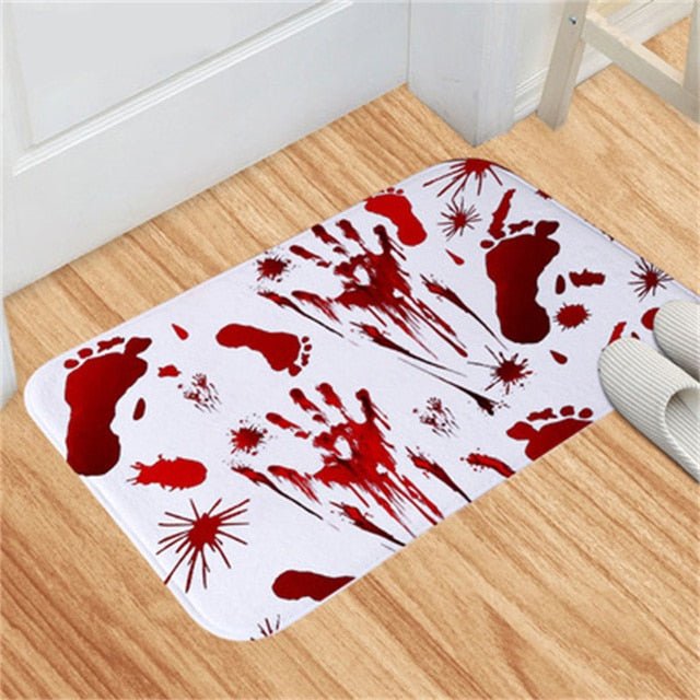 Halloween Blood Footprint Door Mat - K&L Trending Products