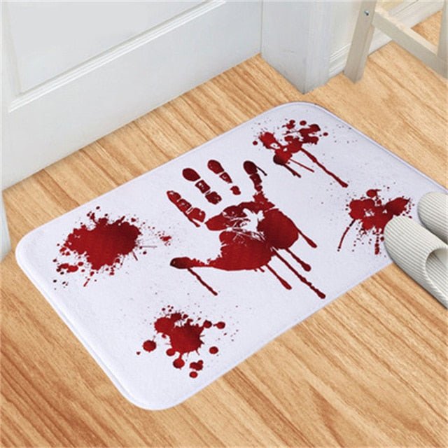 Halloween Blood Footprint Door Mat - K&L Trending Products