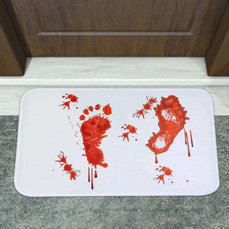 Halloween Blood Footprint Door Mat - K&L Trending Products