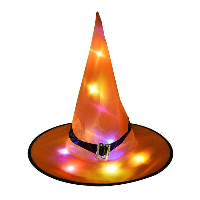 Halloween Witch Hat with LED Light - K&L Trending Products