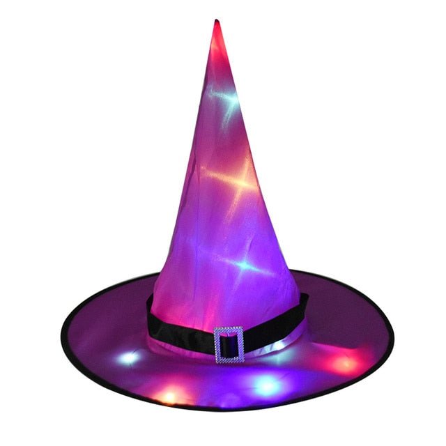 Halloween Witch Hat with LED Light - K&L Trending Products