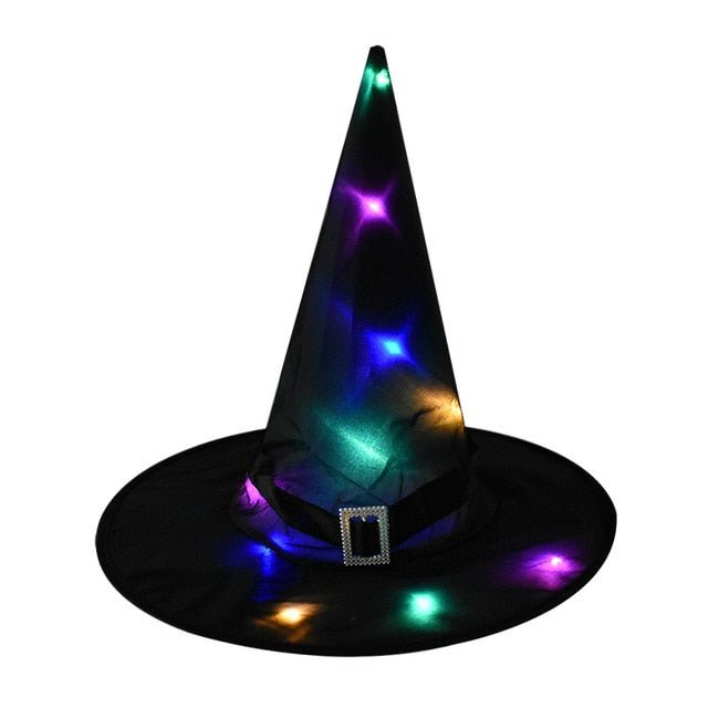 Halloween Witch Hat with LED Light - K&L Trending Products