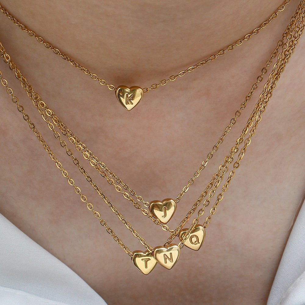 Heart-Shaped Pendant Necklace - K&L Trending Products