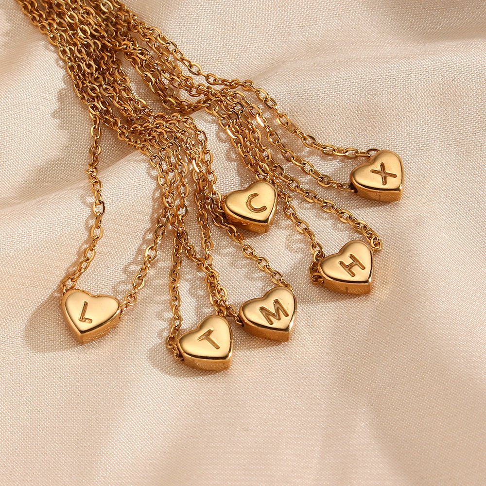 Heart-Shaped Pendant Necklace - K&L Trending Products