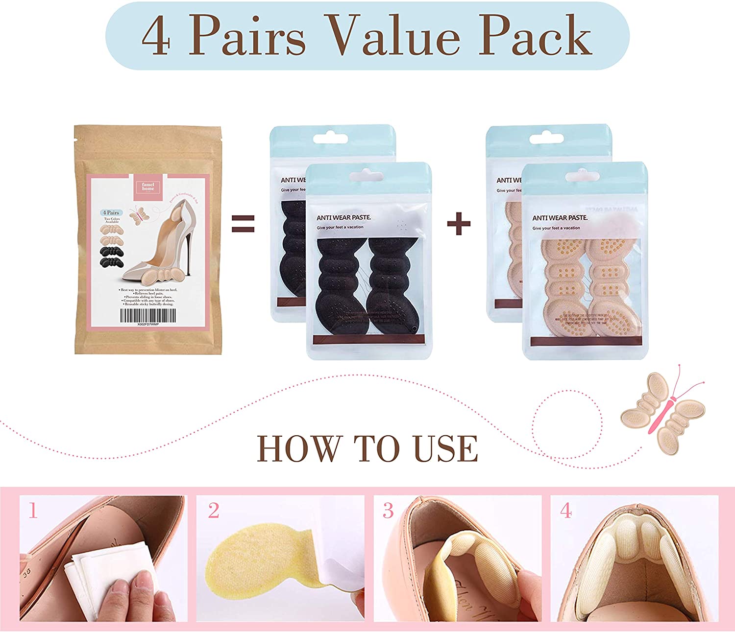 Heel Cushion Pads - K&L Trending Products