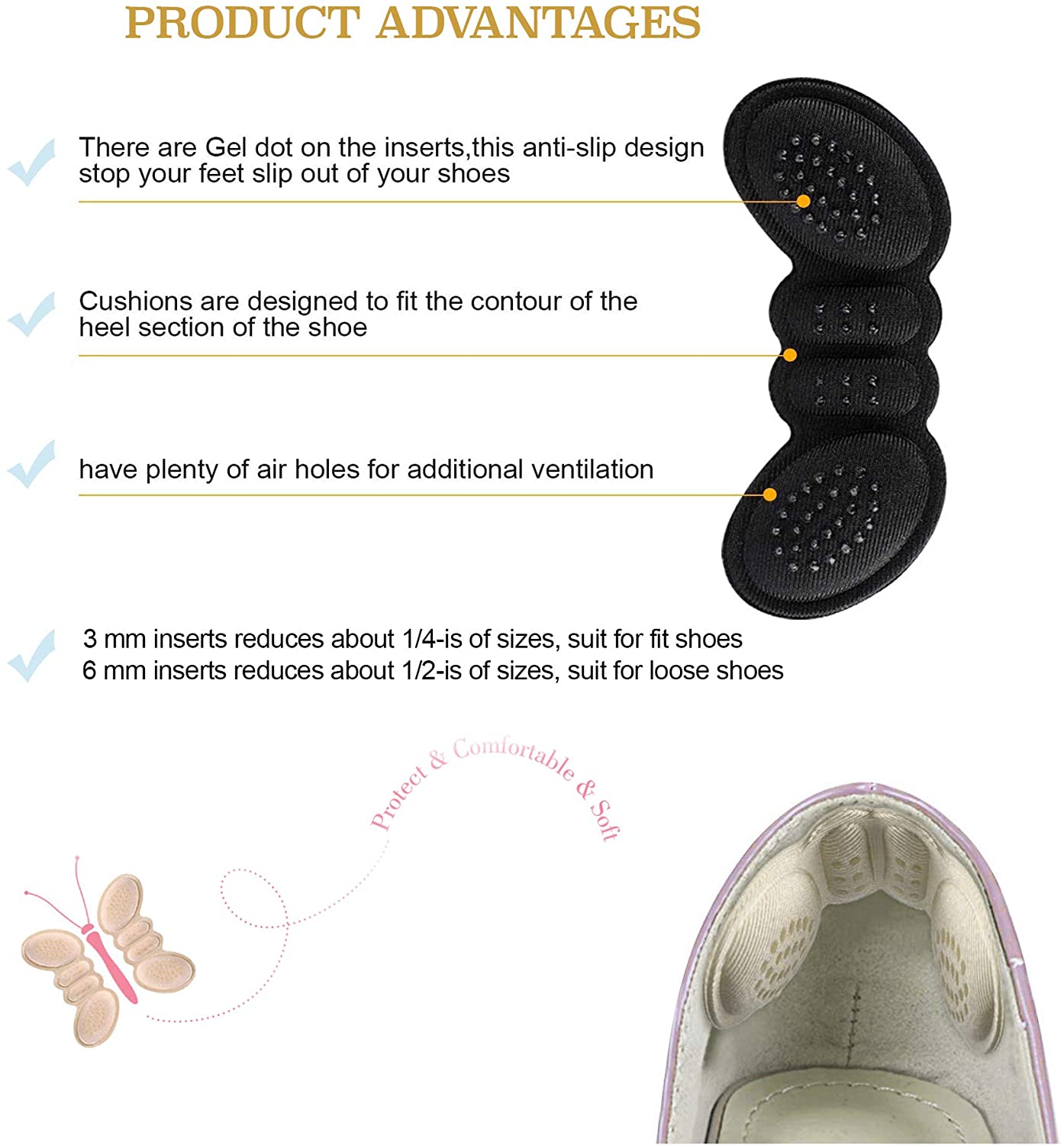 Heel Cushion Pads - K&L Trending Products