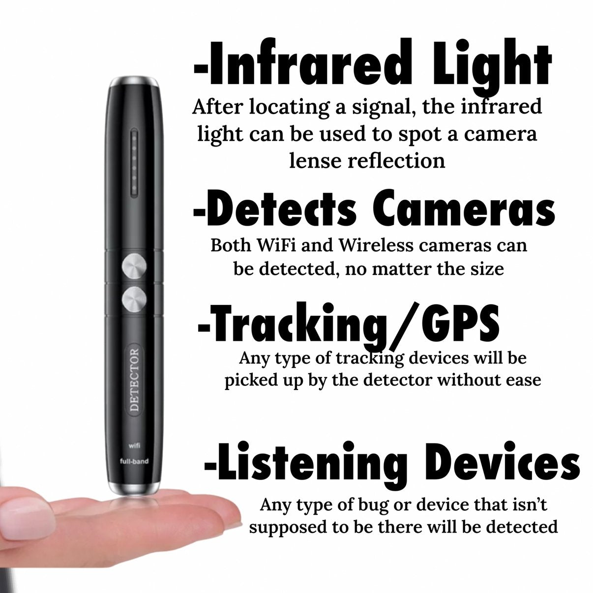 Hidden Camera Detector Pen - K&L Trending Products