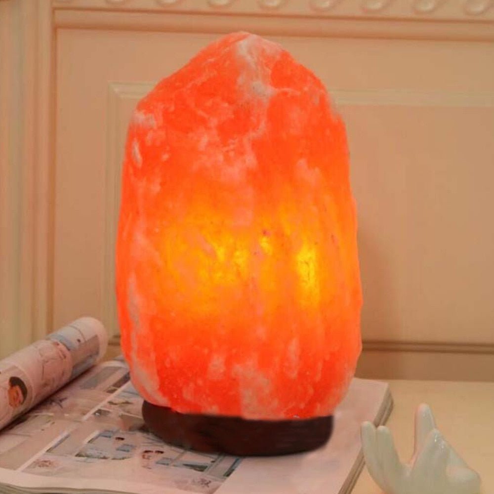 Himalayan Crystal Salt Lamp Natural Bedside Lighting (1pcs) - K&L Trending Products