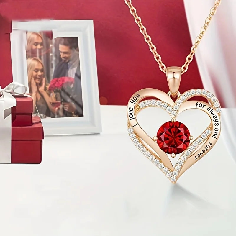 Ruby Radiance Necklace - K&L Trending Products