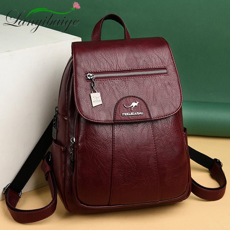 Leather Backpacks High Quality - K&L Trending Products