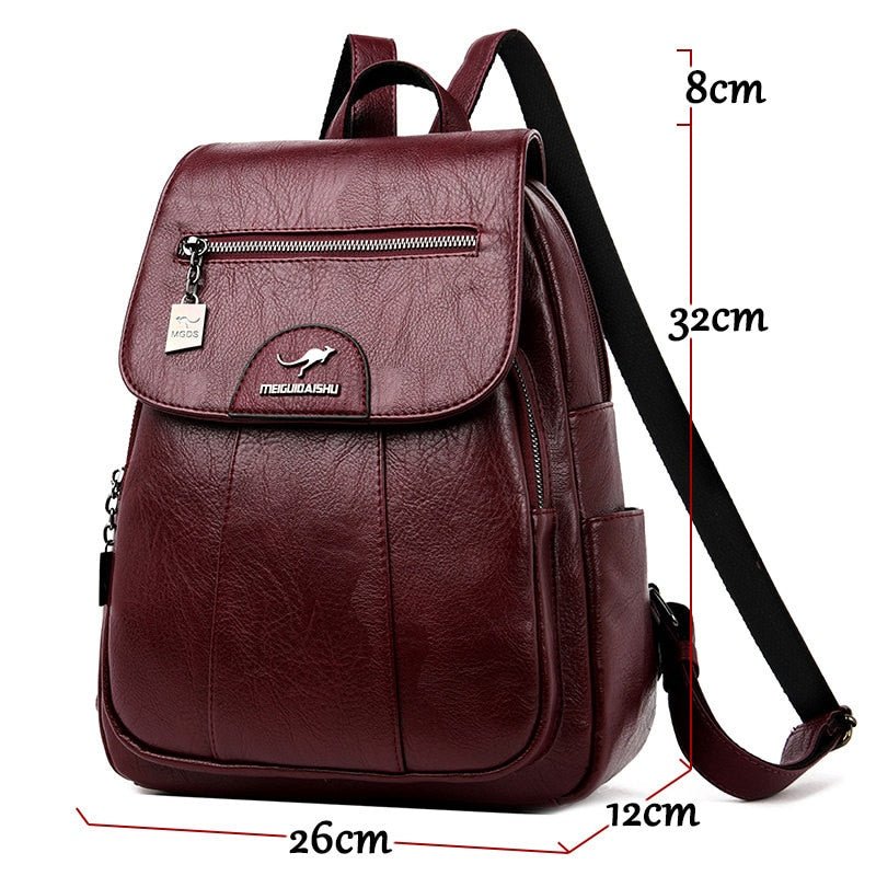 Leather Backpacks High Quality - K&L Trending Products