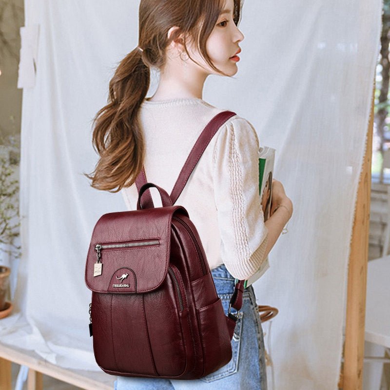 Leather Backpacks High Quality - K&L Trending Products