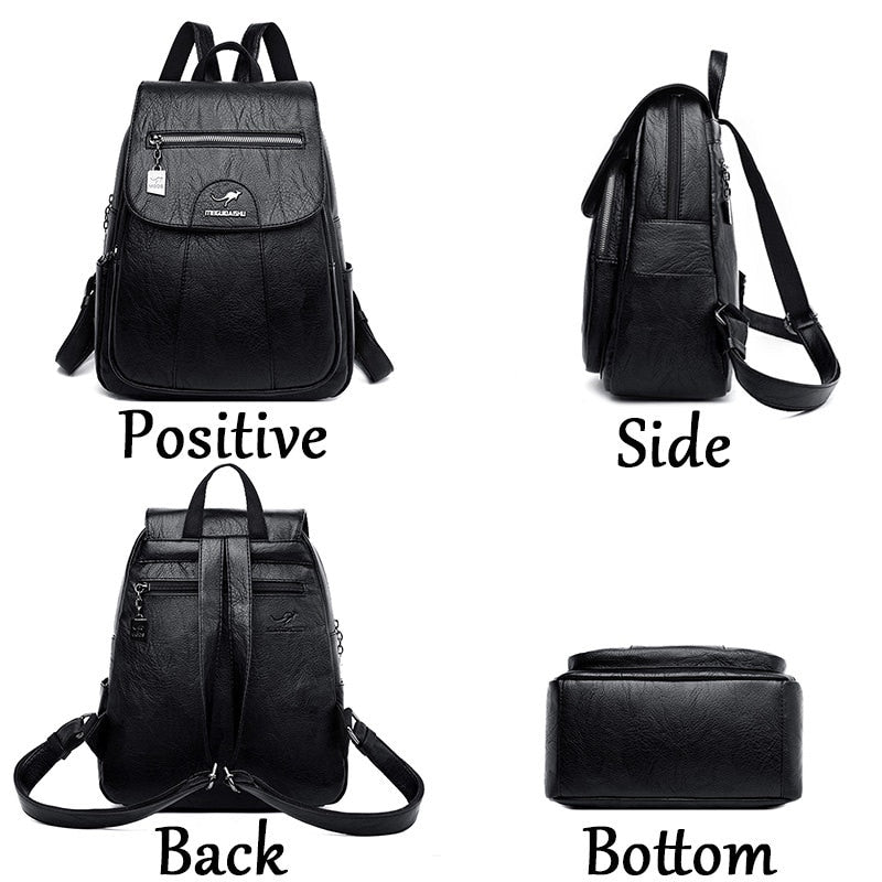 Leather Backpacks High Quality - K&L Trending Products