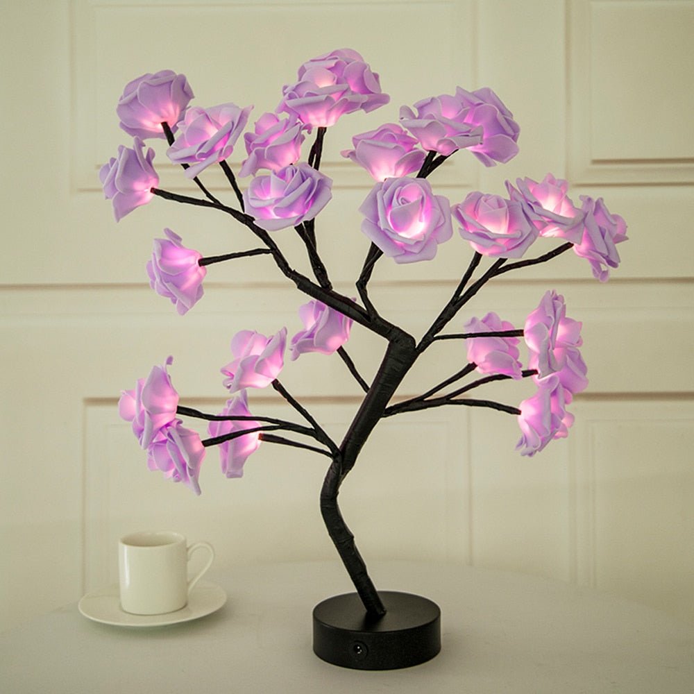 LED Rose Flower Table Lamp - K&L Trending Products