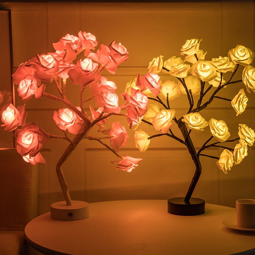 LED Rose Flower Table Lamp - K&L Trending Products