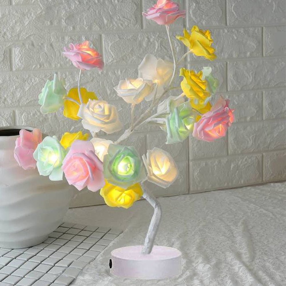 LED Rose Flower Table Lamp - K&L Trending Products