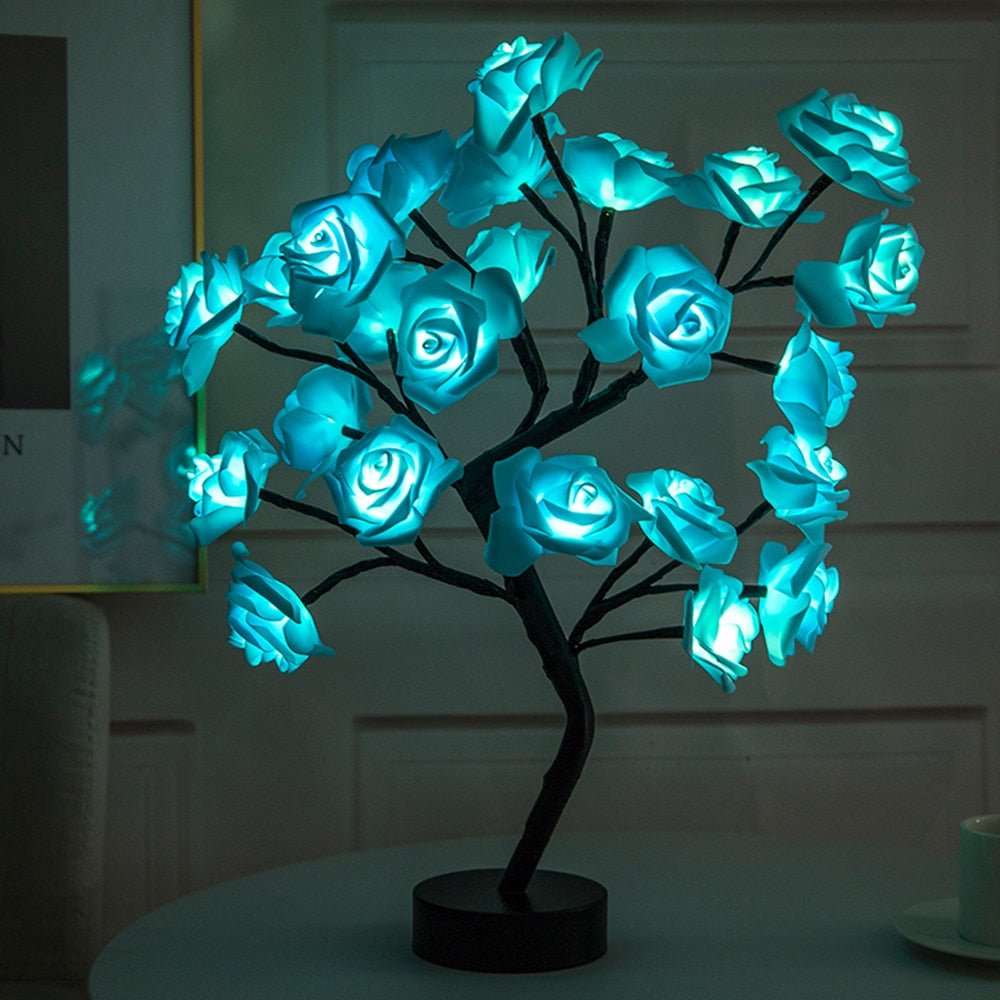 LED Rose Flower Table Lamp - K&L Trending Products