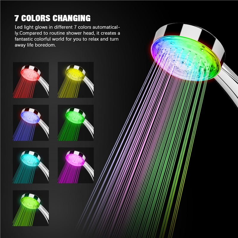 Luminous Light Up Led Shower Head - K&L Trending Products