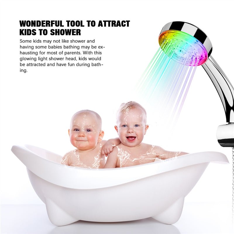 Luminous Light Up Led Shower Head - K&L Trending Products