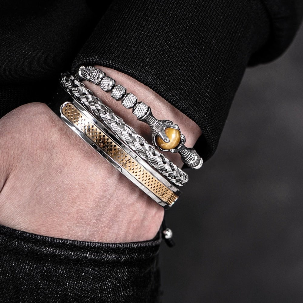 Luxury Set Men's Bracelet - K&L Trending Products