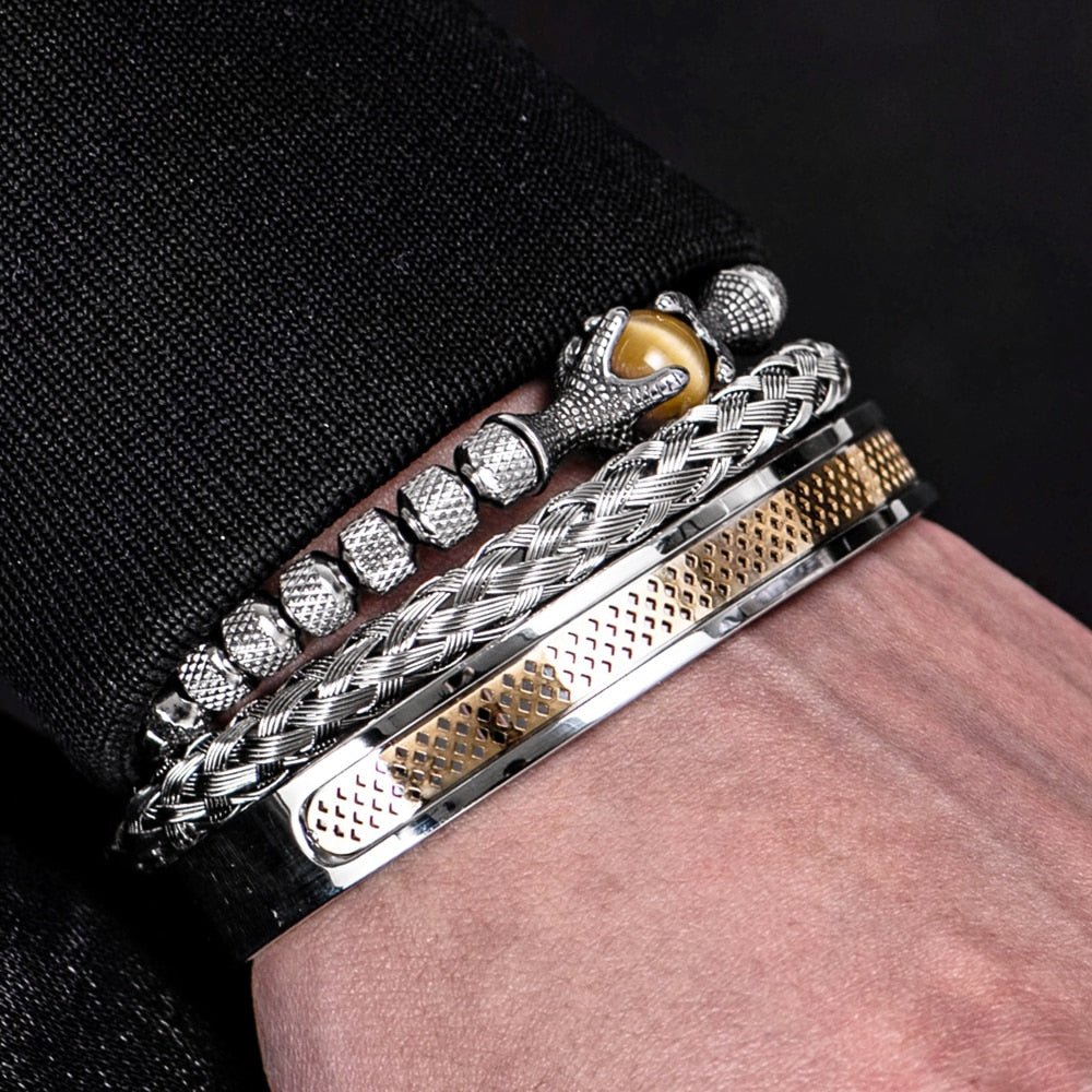 Luxury Set Men's Bracelet - K&L Trending Products