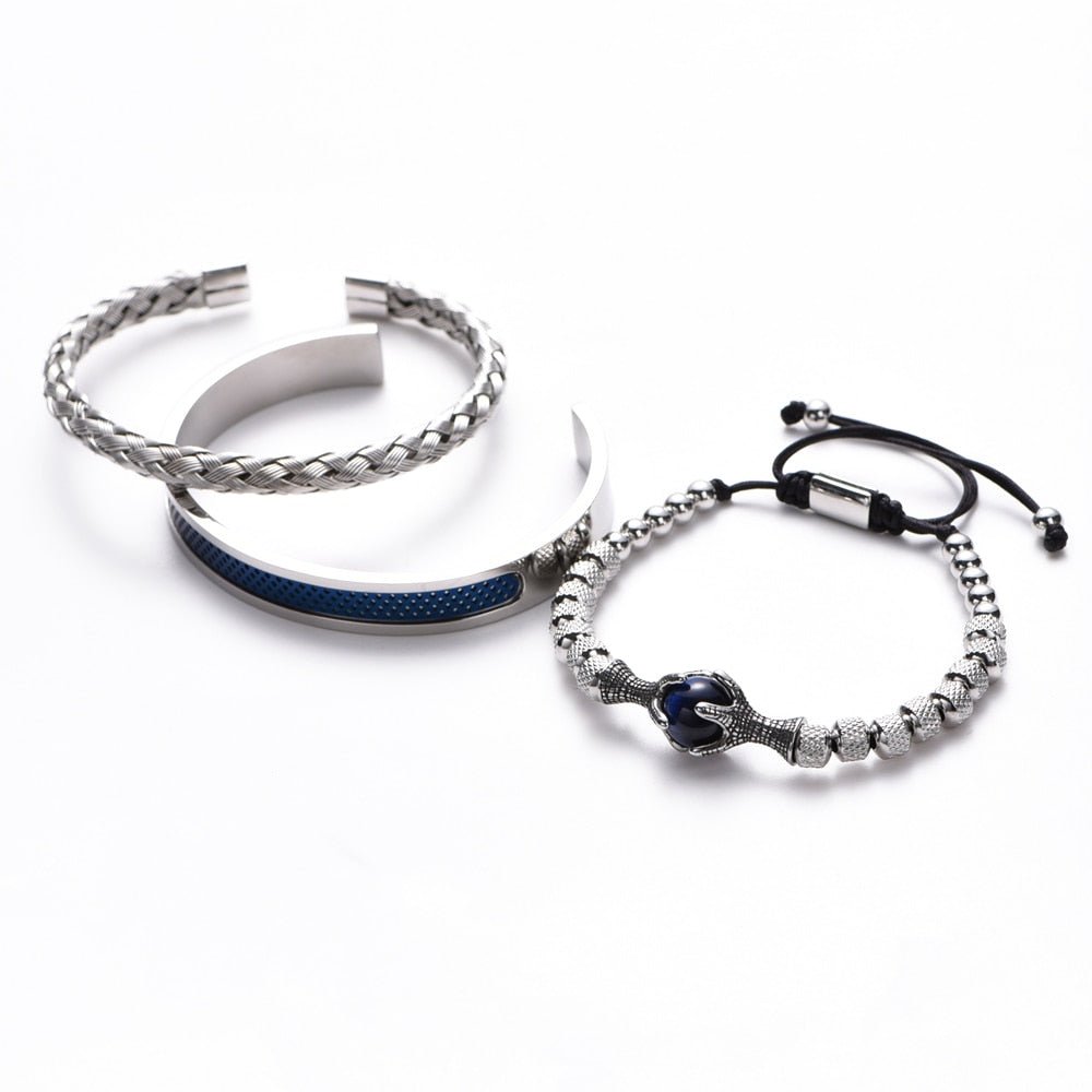 Luxury Set Men's Bracelet - K&L Trending Products