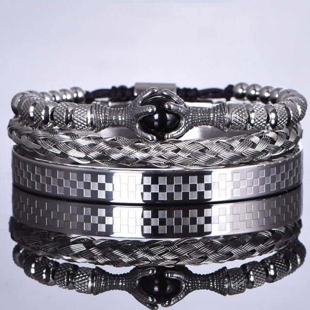 Luxury Set Men's Bracelet - K&L Trending Products