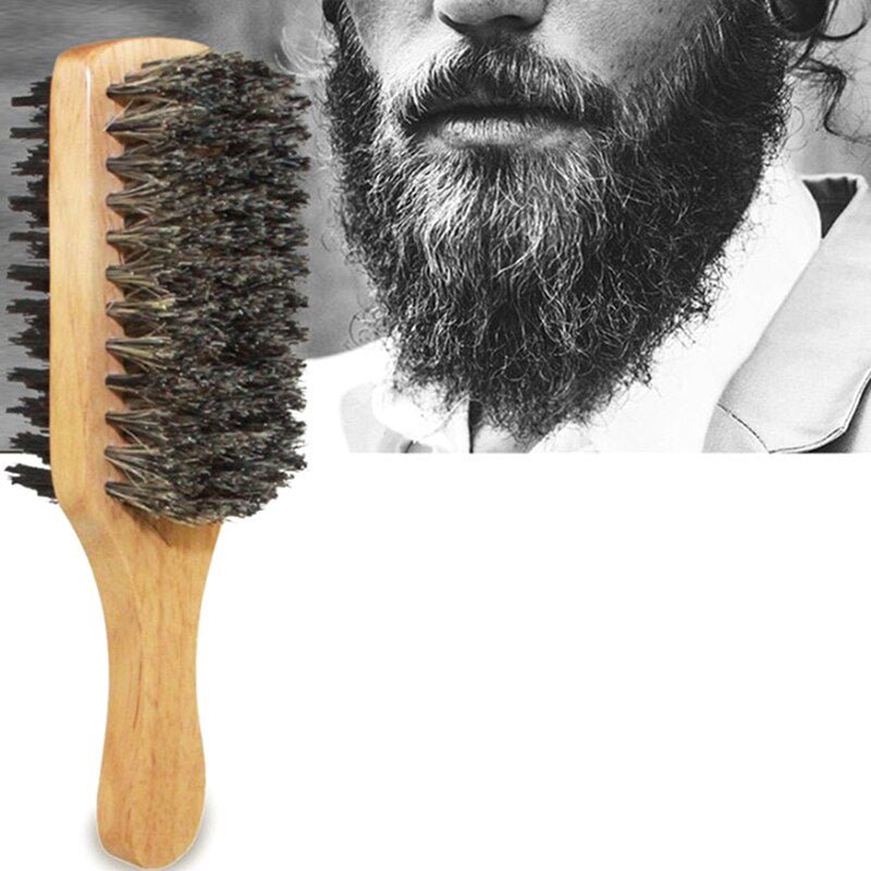 Men Boar Bristle Beard Brush - K&L Trending Products