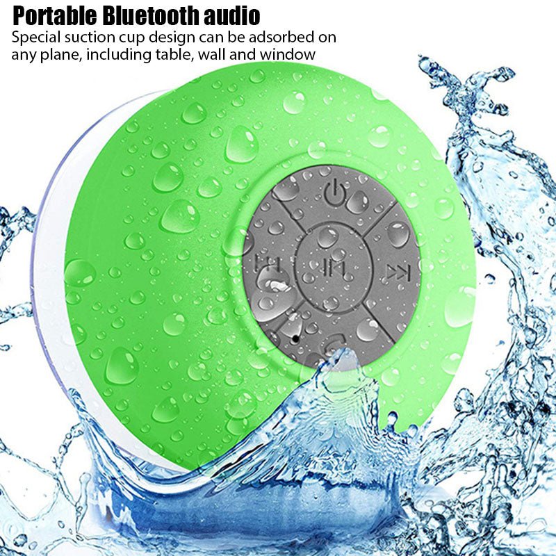 Mini Bluetooth Speaker Portable Waterproof Wireless Handsfree Speakers for Showers Bathroom Sucker Bluetooth Speaker Sound Box - K&L Trending Products