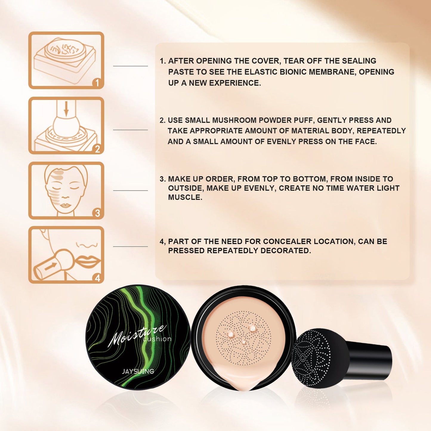 Moisturizing Cream Concealer Makeup - K&L Trending Products