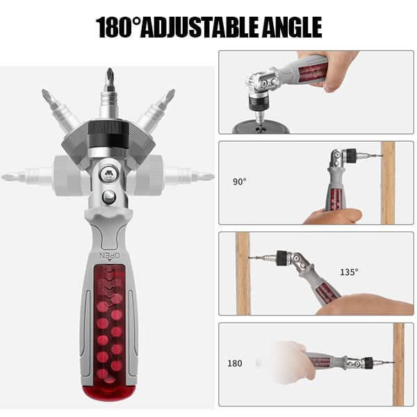 Multi-Angle Ratchet Screwdriver - K&L Trending Products