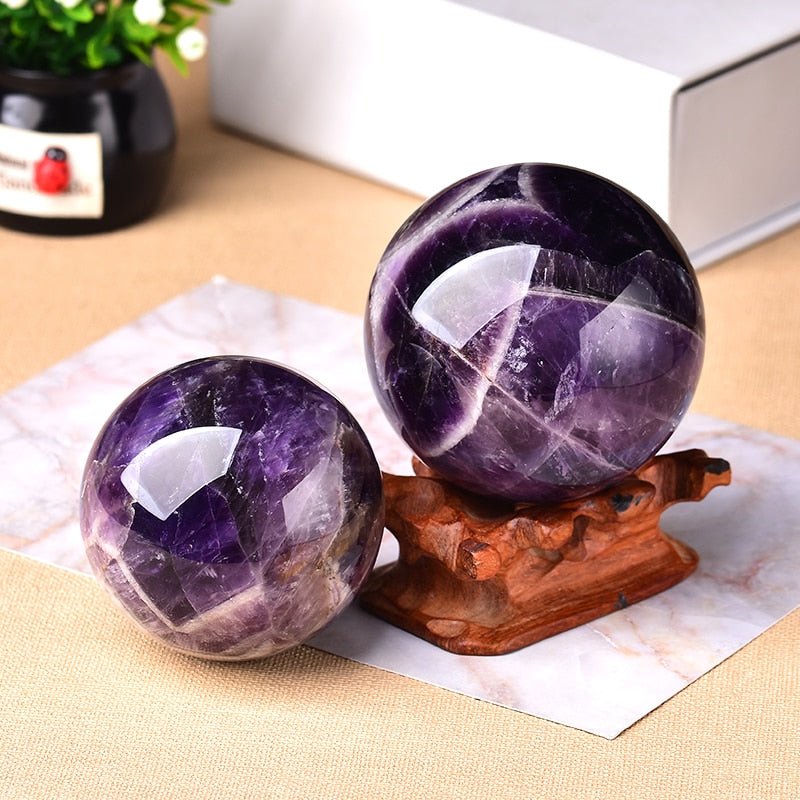 Natural Amethyst Ball - K&L Trending Products