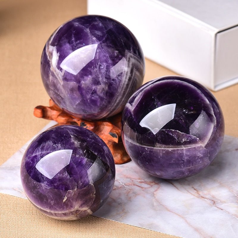 Natural Amethyst Ball - K&L Trending Products