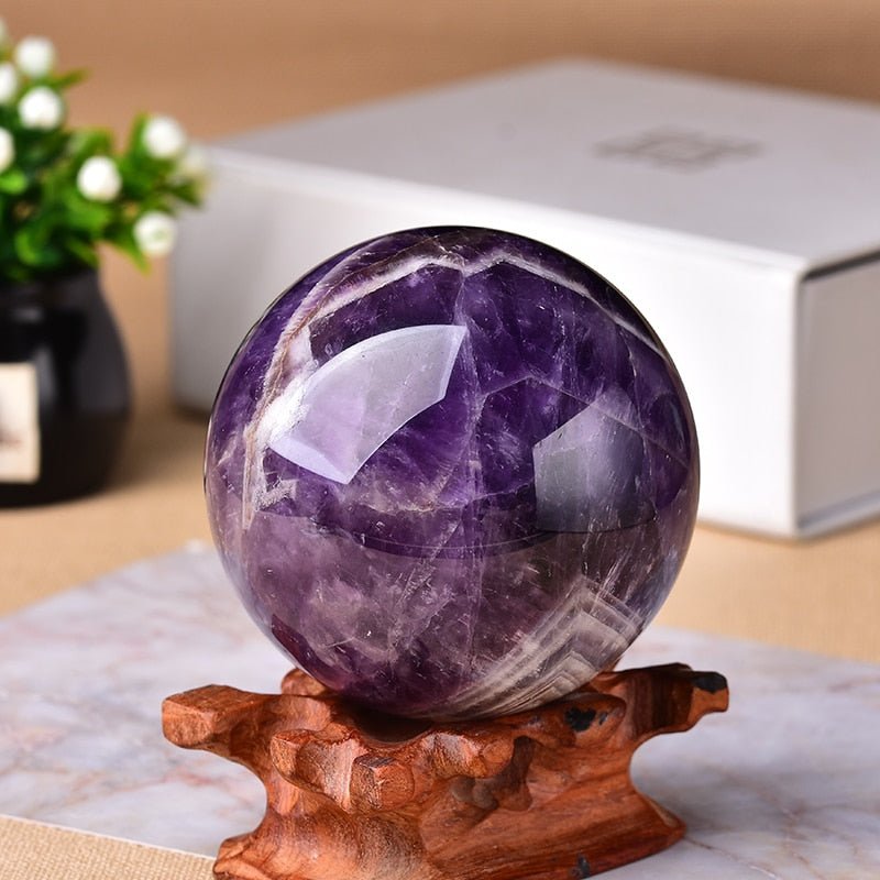 Natural Amethyst Ball - K&L Trending Products