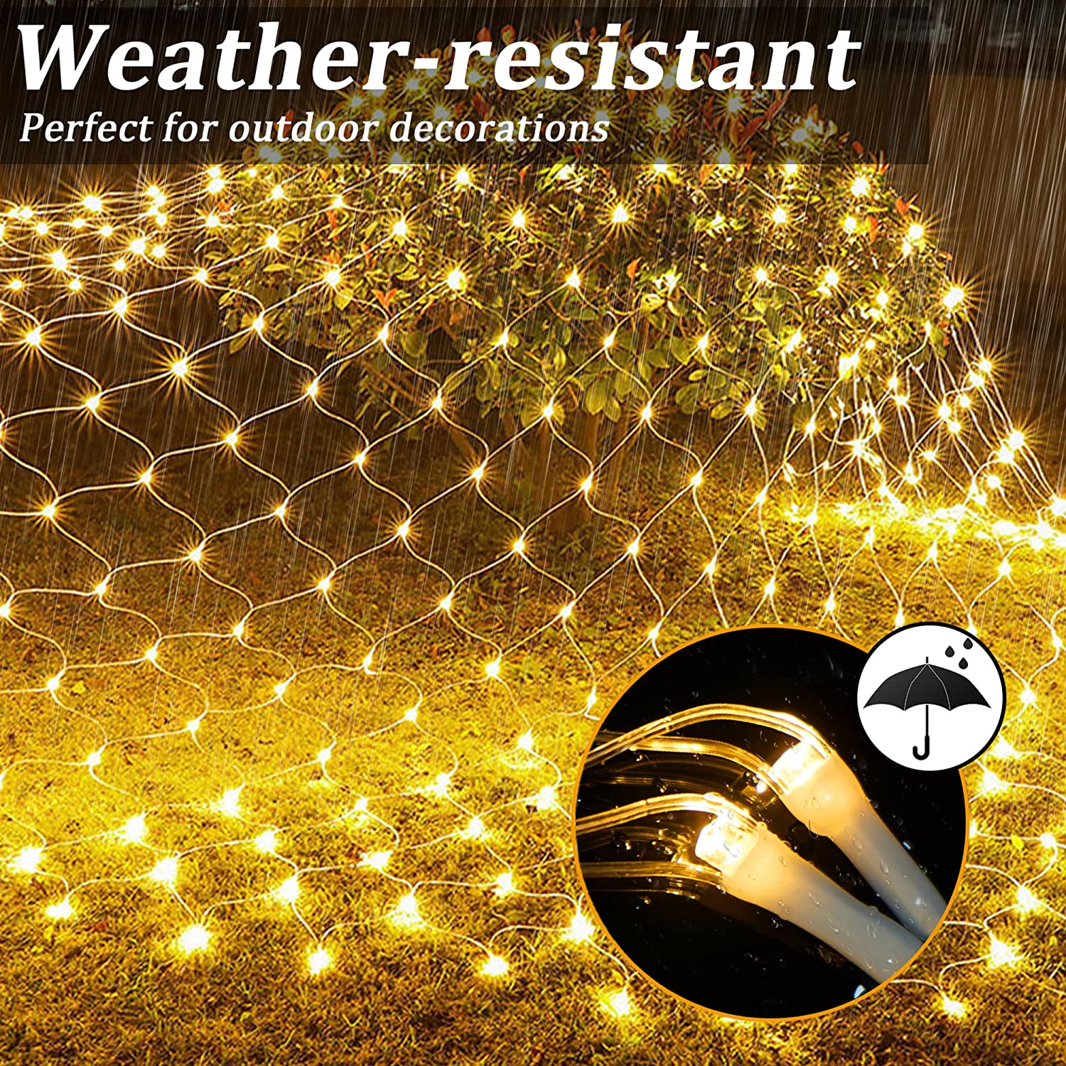 Net Mesh Solar Fairy Lights - K&L Trending Products