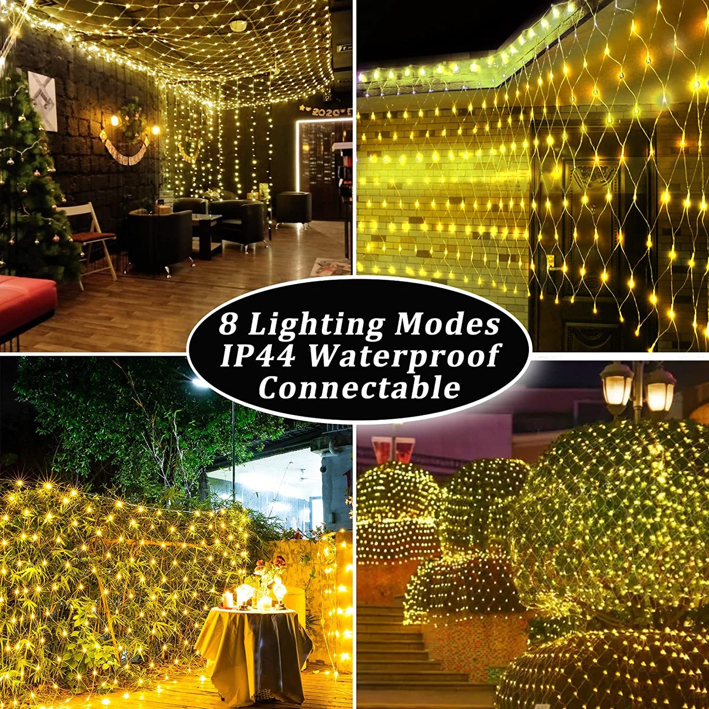 Net Mesh Solar Fairy Lights - K&L Trending Products