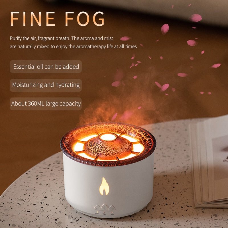Night Lamp Smoke Ring Diffuser - K&L Trending Products