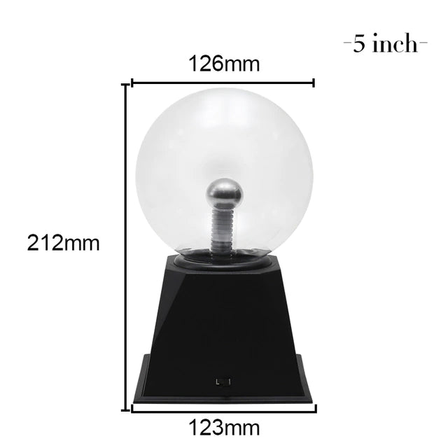 Novelty Magic Crystal Plasma Ball Touch Lamp - K&L Trending Products