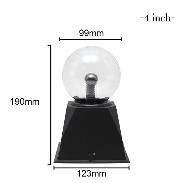 Novelty Magic Crystal Plasma Ball Touch Lamp - K&L Trending Products