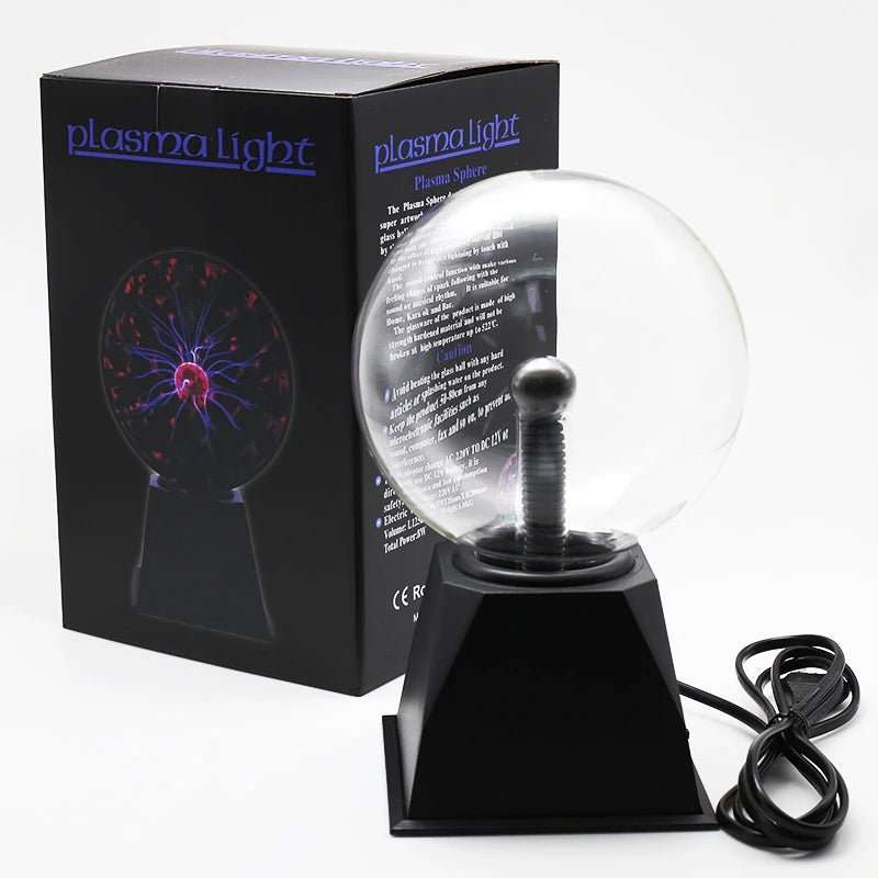 Novelty Magic Crystal Plasma Ball Touch Lamp - K&L Trending Products