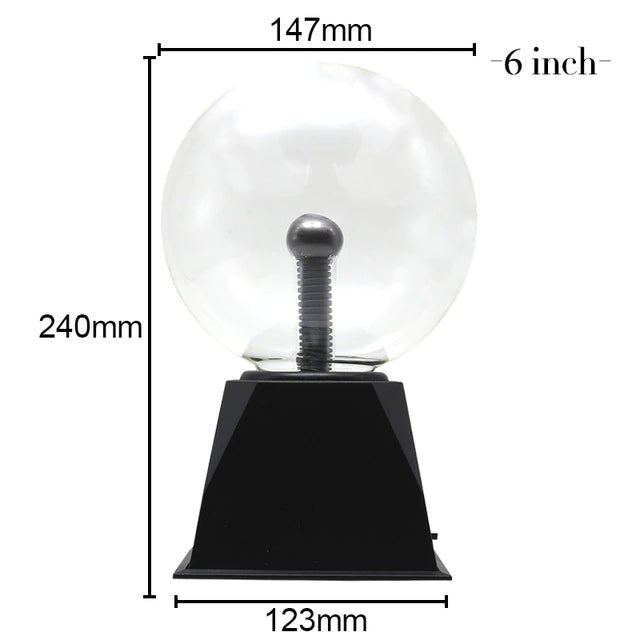 Novelty Magic Crystal Plasma Ball Touch Lamp - K&L Trending Products