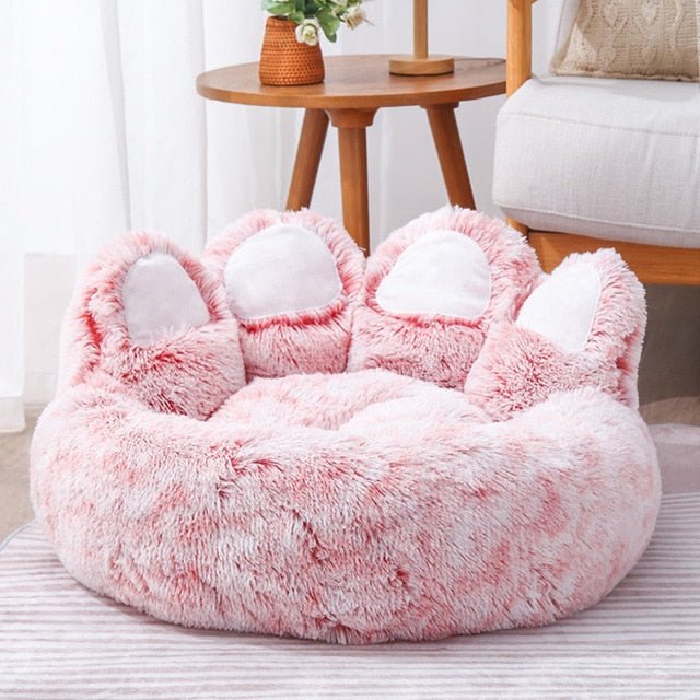 Pet Bear Paw Shape House Bed - K&L Trending Products