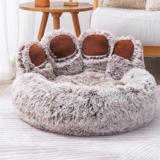 Pet Bear Paw Shape House Bed - K&L Trending Products