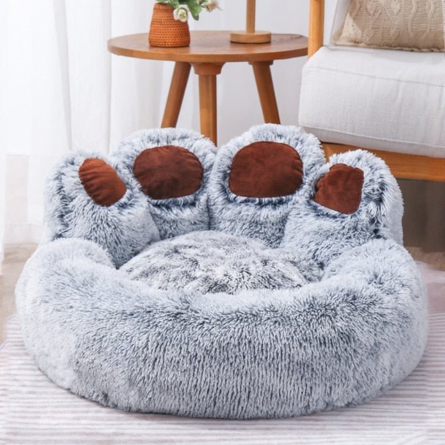 Pet Bear Paw Shape House Bed - K&L Trending Products