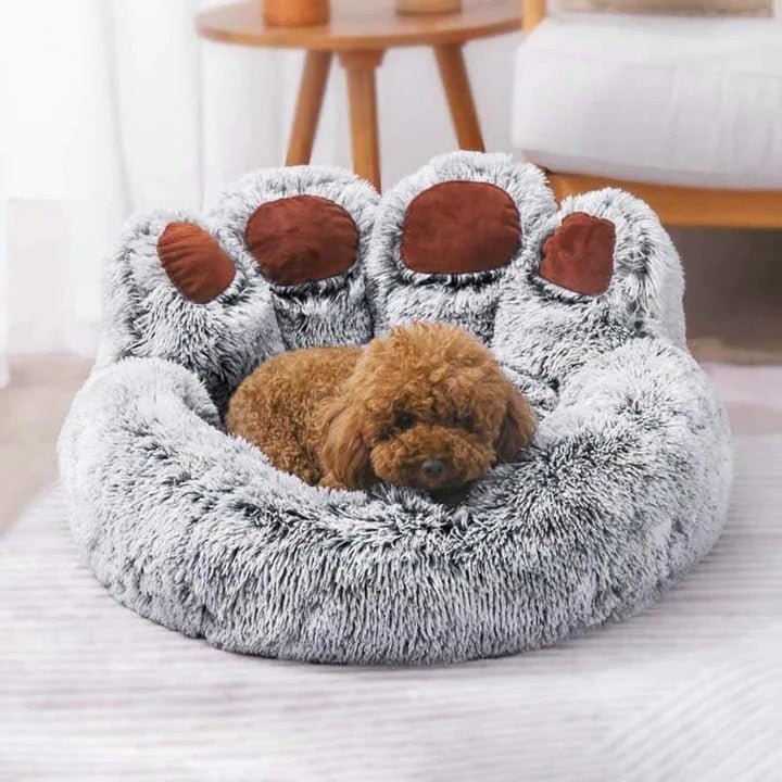 Pet Bear Paw Shape House Bed - K&L Trending Products